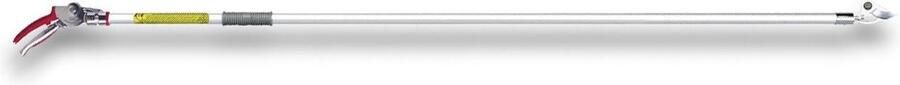 ARS Langarm Snoeischaar Lichtgewicht Aluminium Roestvrij Staal Roteerbaar Handvat 2146 mm Rood