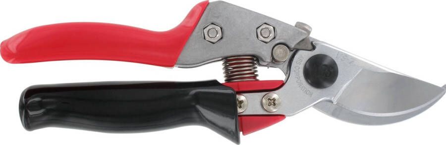 ARS Ergonomische Snoeischaar Roterend Handvat Veiligheidslock 178 mm Rood zwart