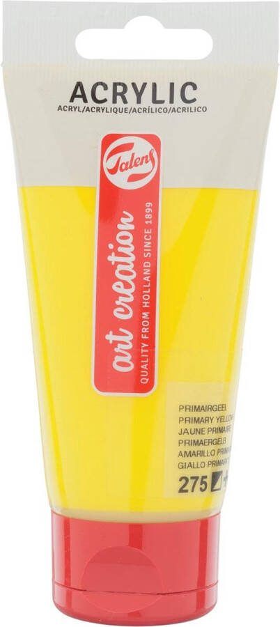 Art Creation Acrylverf tac 275 primairgeel tube 75ml Tube a 75 milliliter 3 stuks