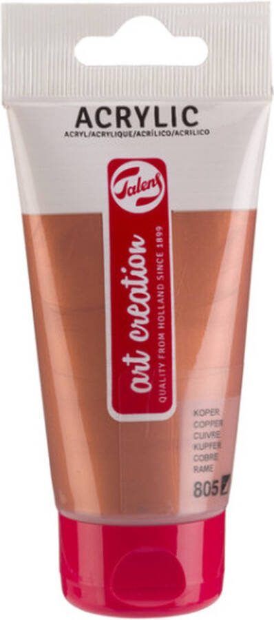 Art Creation Acrylverf tac 805 koper tube 75ml Tube a 75 milliliter 3 stuks