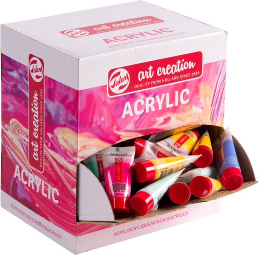 Art Creation Acrylverf tac caribbean 12ml 100st assorti Dispenser a 100 stuk