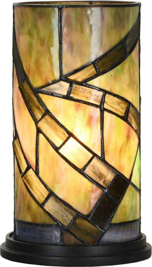 Art Deco Trade Coloured by Art Deco Trade Tiffany Windlicht Willow