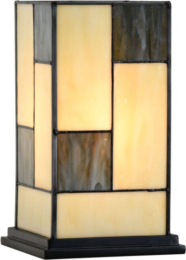 Art Deco Trade Coloured by Art Deco Trade Tiffany Windlicht Mondriaan