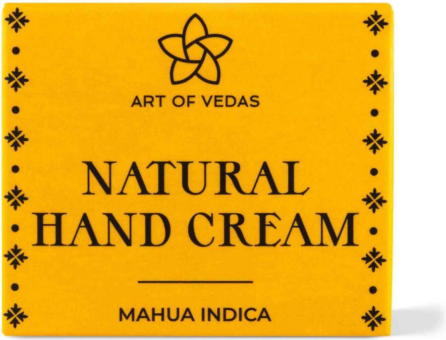 Art of Vedas Natural Hand Cream Mahua Indica 100% Natural Vegan Ayurvedische Ritual 50g