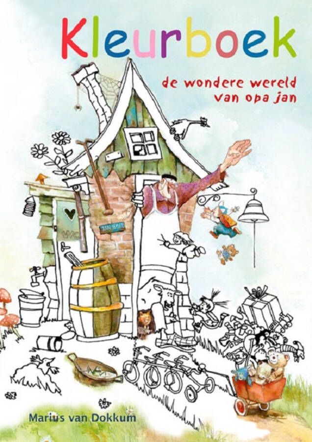 Art Revisited kleurboek de wondere wereld van Opa Jan