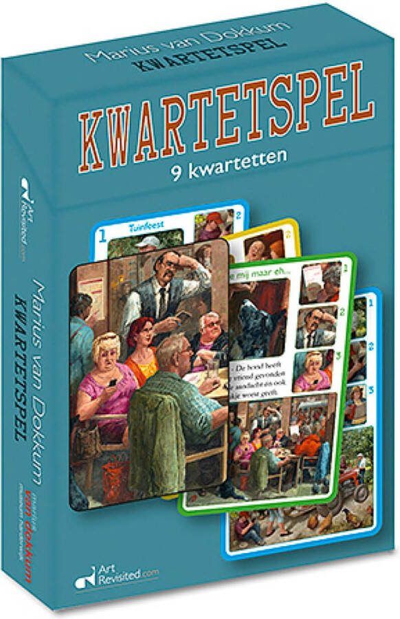 Art Revisited Marius van Dokkum Kwartetspel