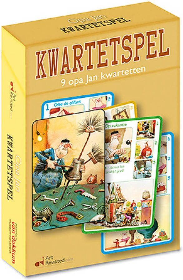 Art Revisited Marius van Dokkum Kwartetspel Opa Jan