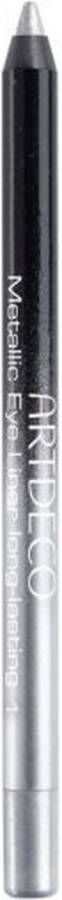 Artdeco Oogpotlood Metallic Eye Liner Long Lasting 01 Metallic Silver Stars Waterproof Vegan Metallic