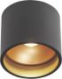 Artdelight Orleans Plafondlamp LED zwart goud 2700k 805lm dimbaar Modern - 2 jaar garantie - Thumbnail 1