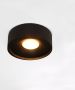 Lamponline Artdelight Plafondlamp Orlando Ø 14 cm zwart - Thumbnail 1