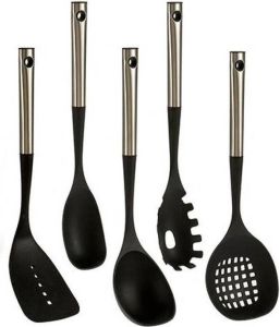 Shoppartners Keukengerei Set 5-delig Met Metalen Handvat Keuken Gerei Accessoires