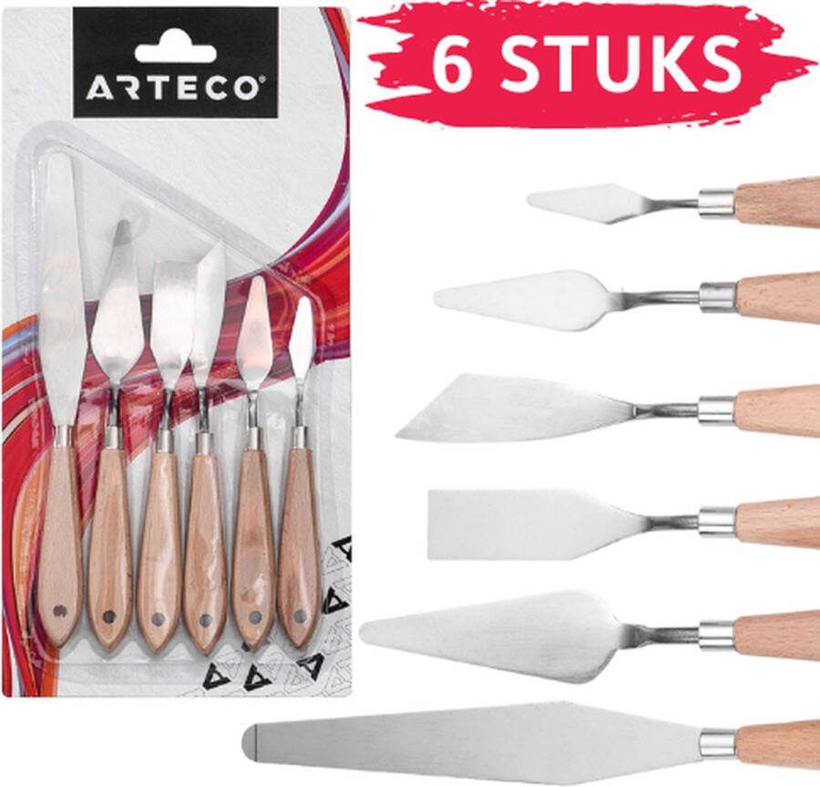 Arteco 6 Paletmessen – Schilderen – Modellering & Spateltechnieken – Verven – Schilderwerken