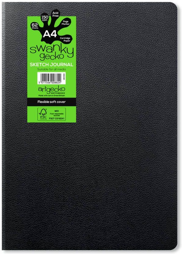 Artgecko Swanky Gebonden Schetsboek A4 150gr 62 vel