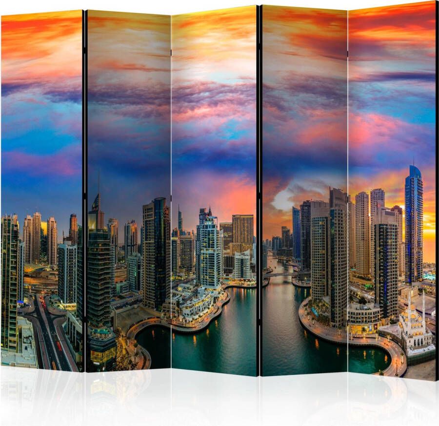 Artgeist Kamerscherm Scheidingswand Vouwscherm Afternoon in Dubai II [Room Dividers] 225x172 Vouwscherm