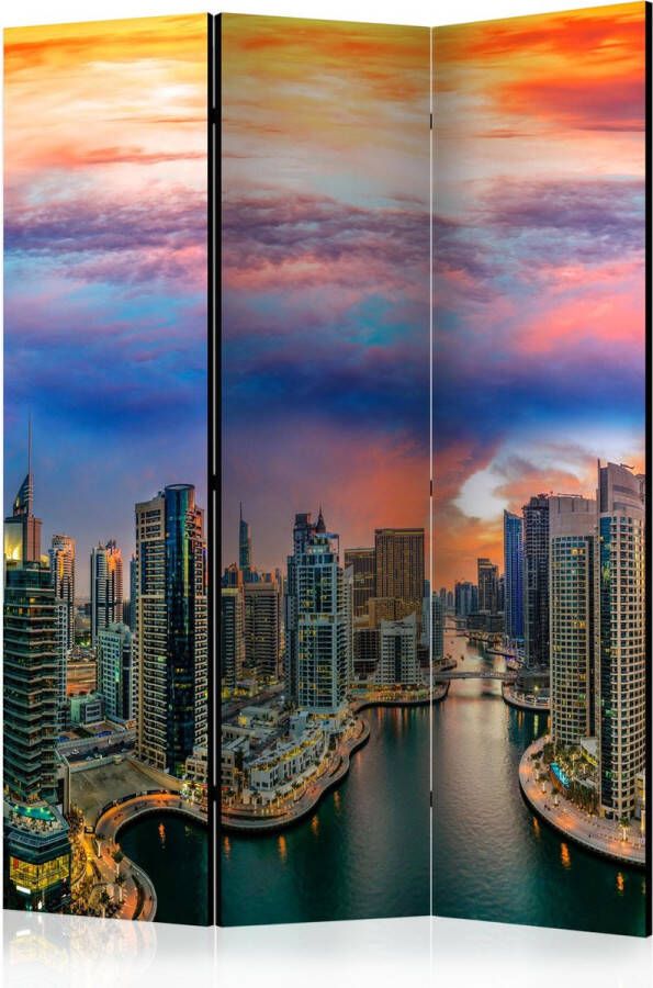 Artgeist Kamerscherm Scheidingswand Vouwscherm Afternoon in Dubai [Room Dividers] 135x172 Vouwscherm