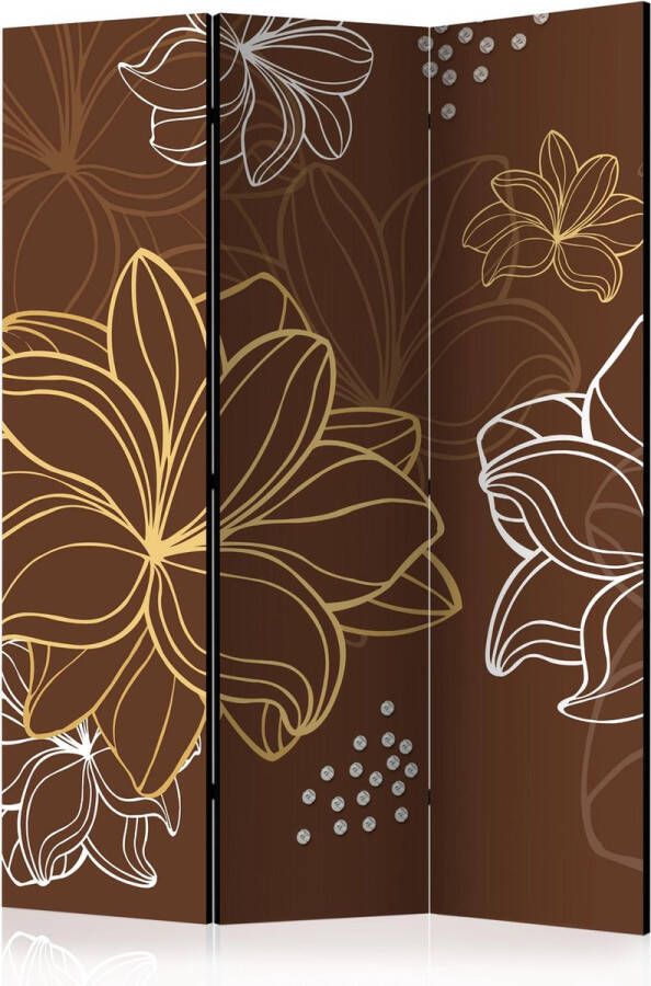Artgeist Kamerscherm Scheidingswand Vouwscherm Autumnal flora [Room Dividers] 135x172 Vouwscherm