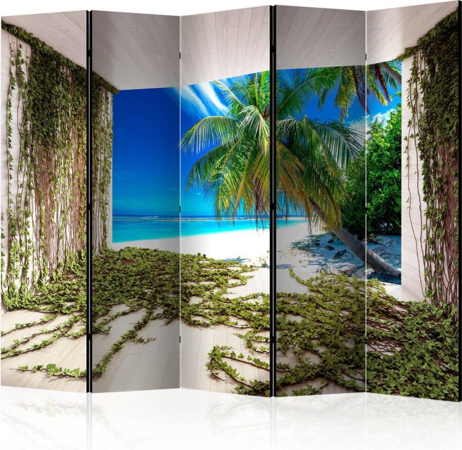 Artgeist Kamerscherm Scheidingswand Vouwscherm Beach and Ivy II [Room Dividers] 225x172 Vouwscherm