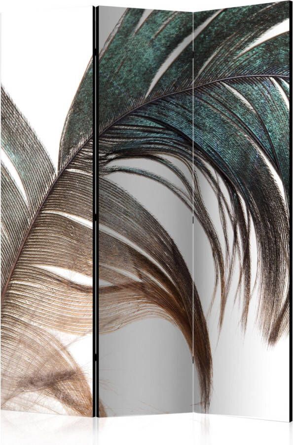 Artgeist Kamerscherm Scheidingswand Vouwscherm Beautiful Feather [Room Dividers] 135x172 Vouwscherm