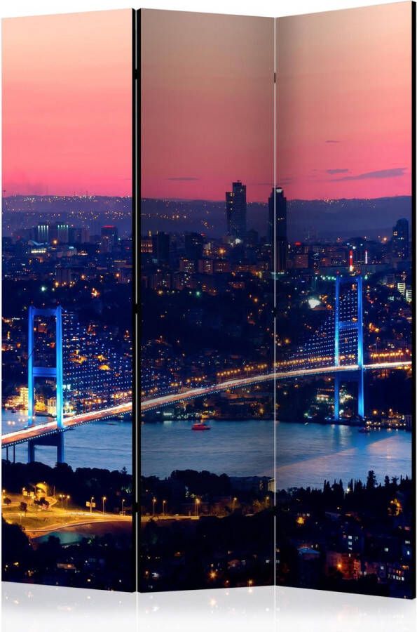 Artgeist Kamerscherm Scheidingswand Vouwscherm Bosphorus Bridge [Room Dividers] 135x172 Vouwscherm