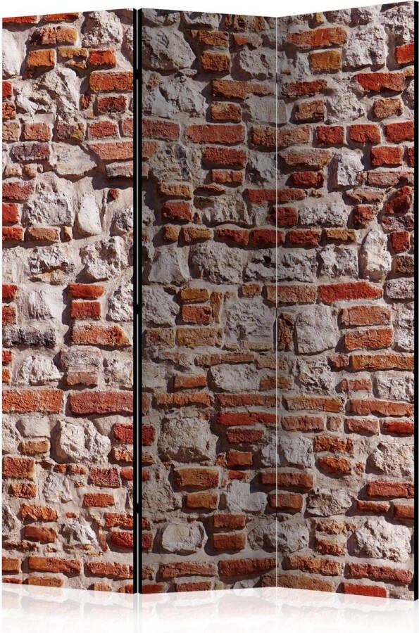 Artgeist Kamerscherm Scheidingswand Vouwscherm Bricky Age [Room Dividers] 135x172 Vouwscherm
