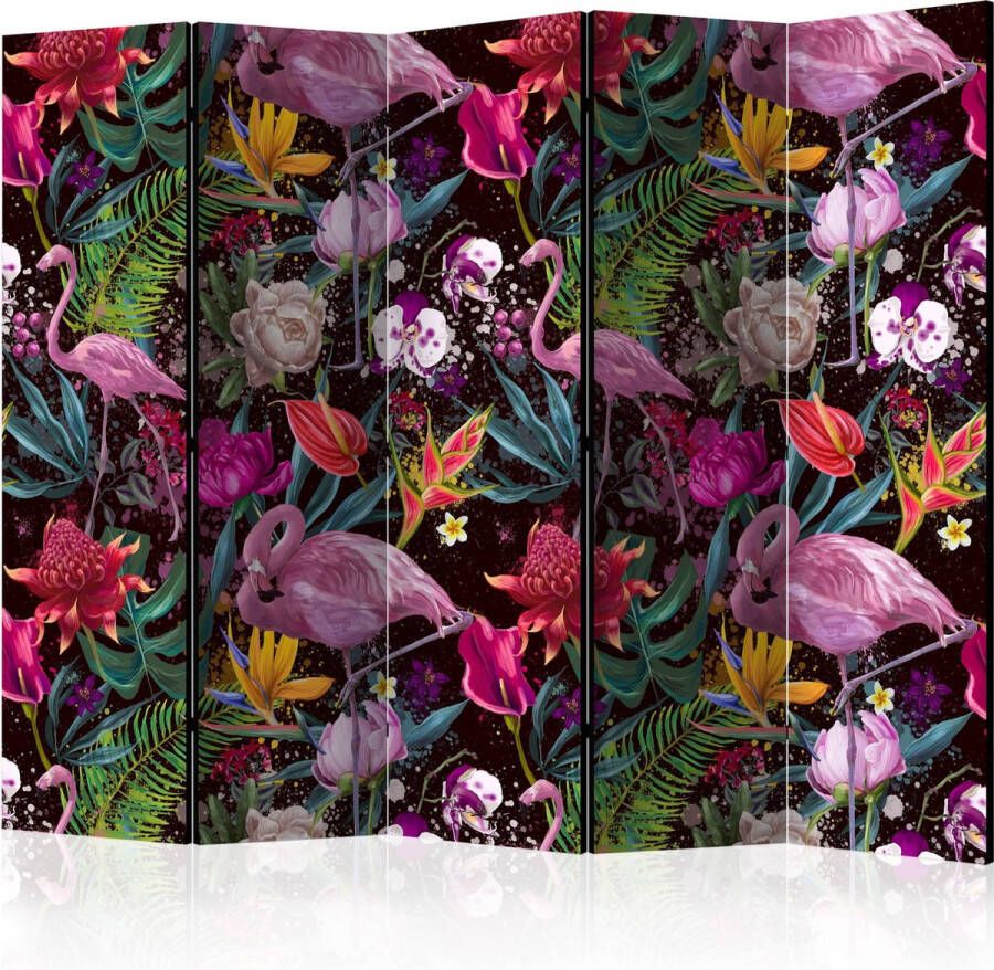 Artgeist Kamerscherm Scheidingswand Vouwscherm Colorful Exotic II [Room Dividers] 225x172 Vouwscherm