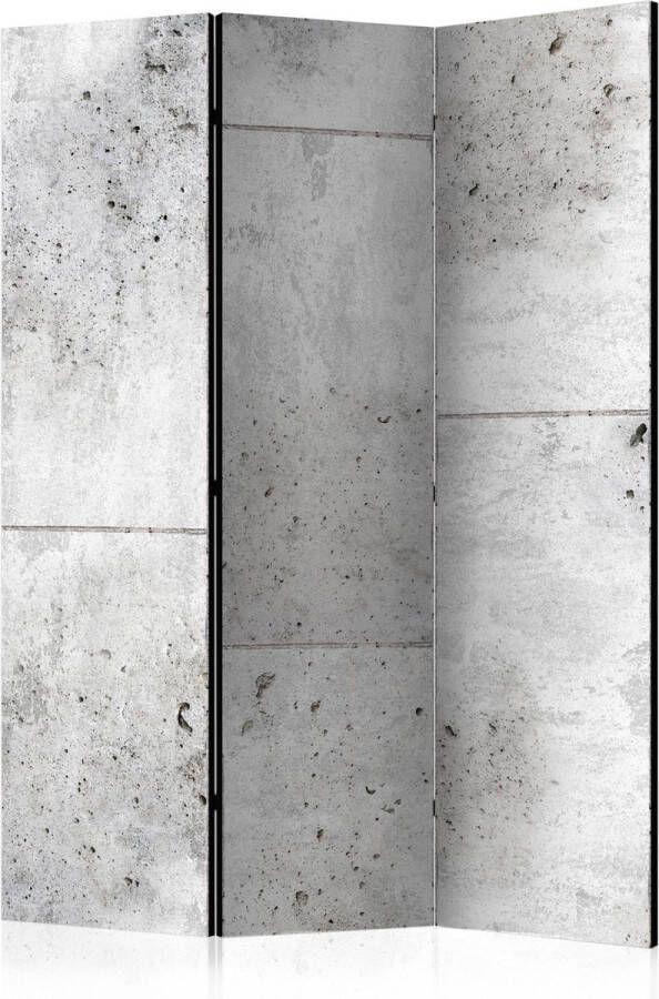 Artgeist Kamerscherm Scheidingswand Vouwscherm Concretum murum [Room Dividers] 135x172 Vouwscherm