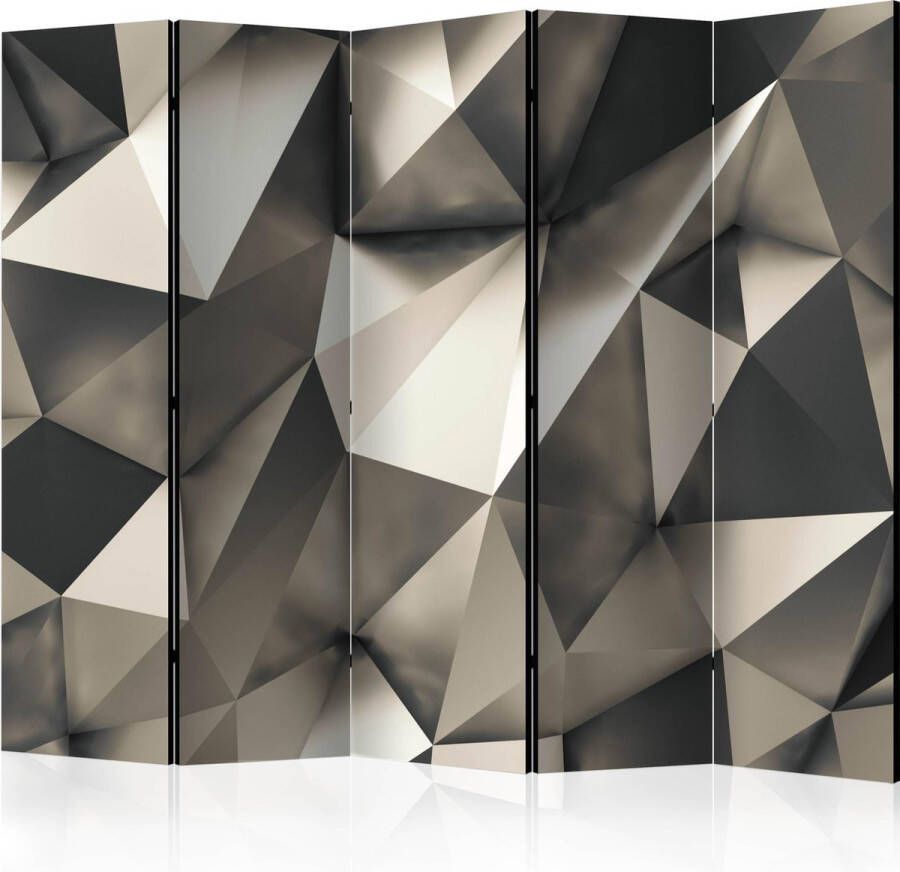 Artgeist Kamerscherm Scheidingswand Vouwscherm Cosmic Silver II [Room Dividers] 225x172 Vouwscherm