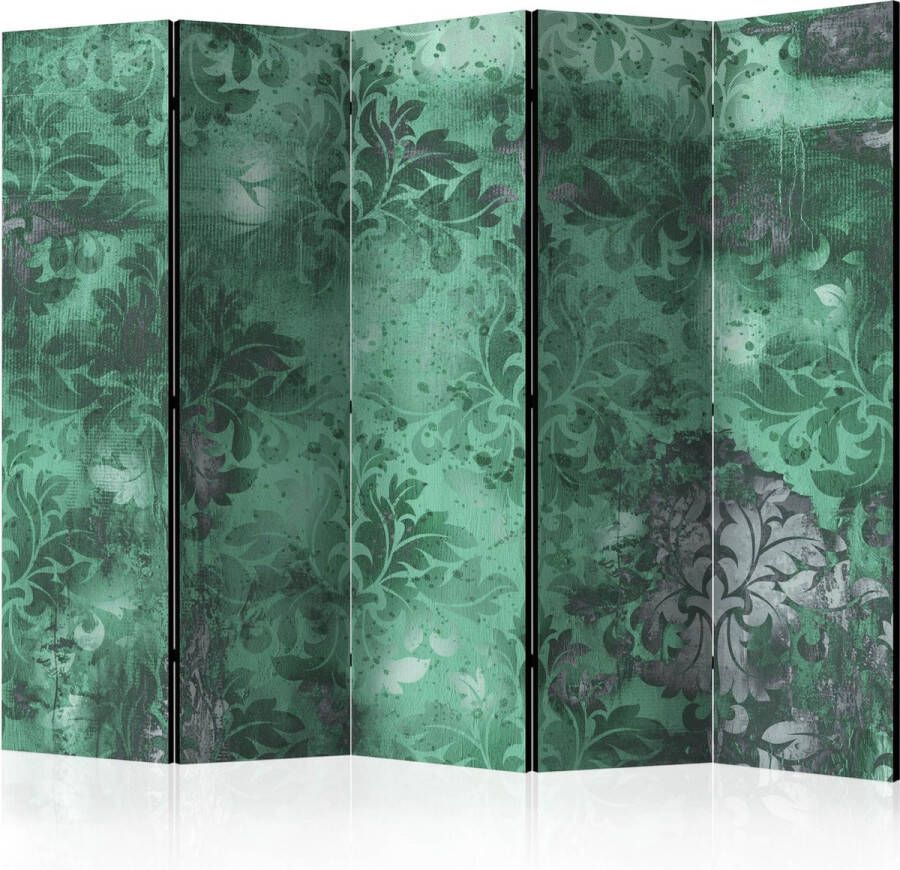 Artgeist Kamerscherm Scheidingswand Vouwscherm Emerald Memory II [Room Dividers] 225x172 Vouwscherm