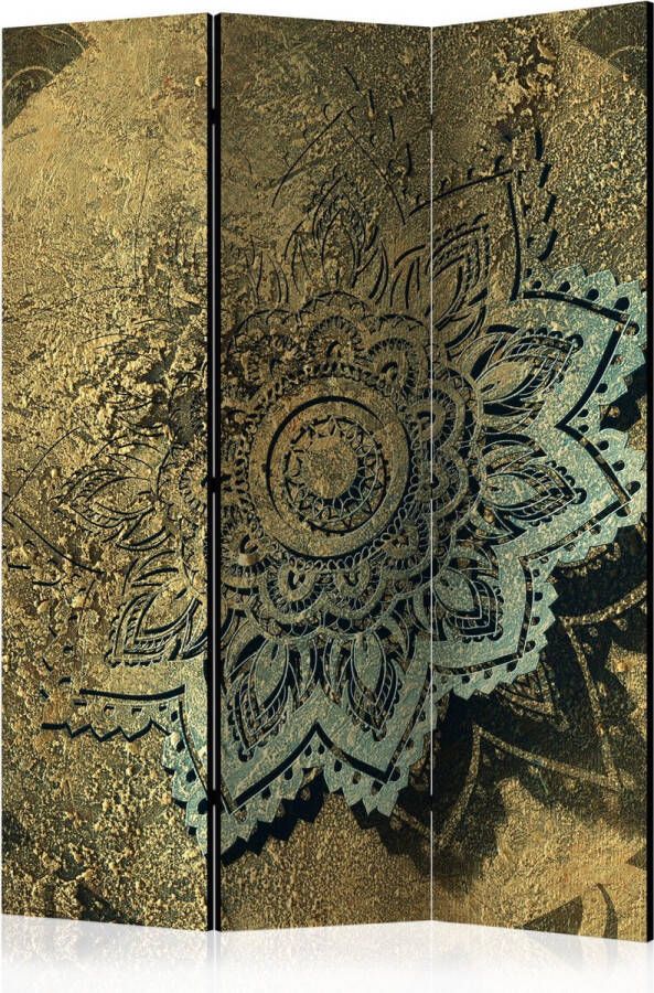 Artgeist Kamerscherm Scheidingswand Vouwscherm Golden Treasure [Room Dividers] 135x172 Vouwscherm