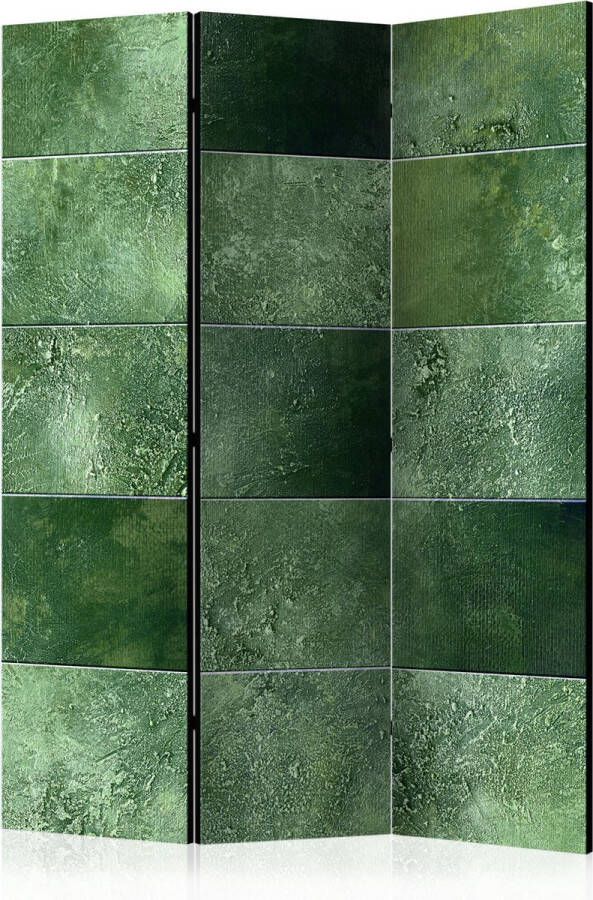 Artgeist Kamerscherm Scheidingswand Vouwscherm Green Puzzle [Room Dividers] 135x172 Vouwscherm