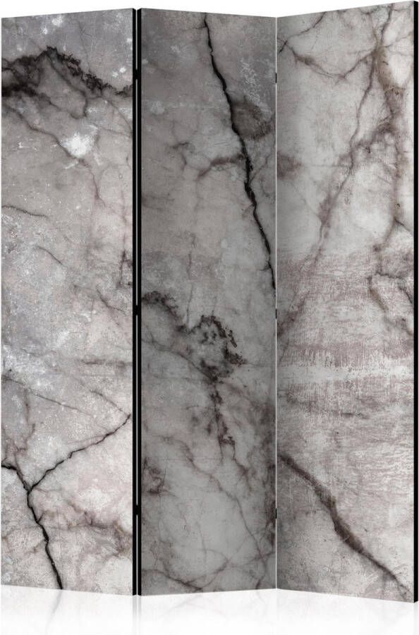 Artgeist Kamerscherm Scheidingswand Vouwscherm Grey Marble [Room Dividers] 135x172 Vouwscherm