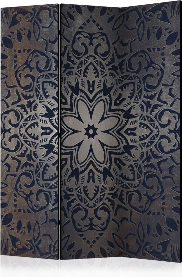 Artgeist Kamerscherm Scheidingswand Vouwscherm Iron Flowers [Room Dividers] 135x172 Vouwscherm