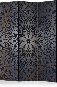 Artgeist Kamerscherm Scheidingswand Vouwscherm Iron Flowers [Room Dividers] 135x172 Vouwscherm