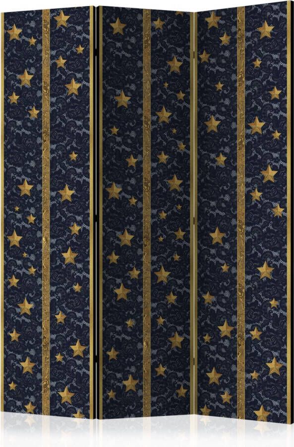 Artgeist Kamerscherm Scheidingswand Vouwscherm Lace Constellation [Room Dividers] 135x172 Vouwscherm