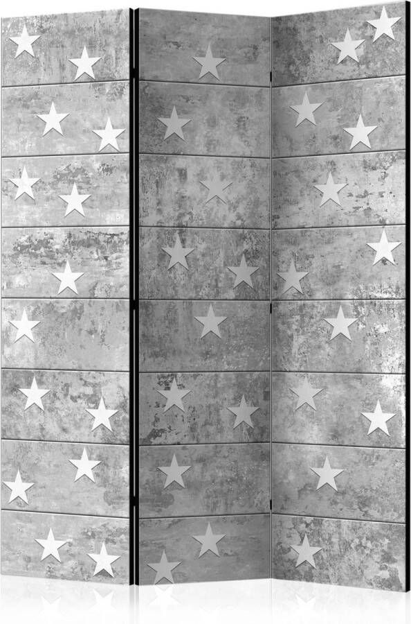 Artgeist Kamerscherm Scheidingswand Vouwscherm Stars on Concrete [Room Dividers] 135x172 Vouwscherm