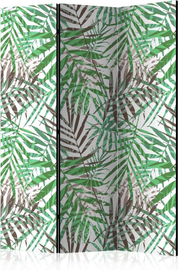 Artgeist Kamerscherm Scheidingswand Vouwscherm Wild Leaves [Room Dividers] 135x172 Vouwscherm
