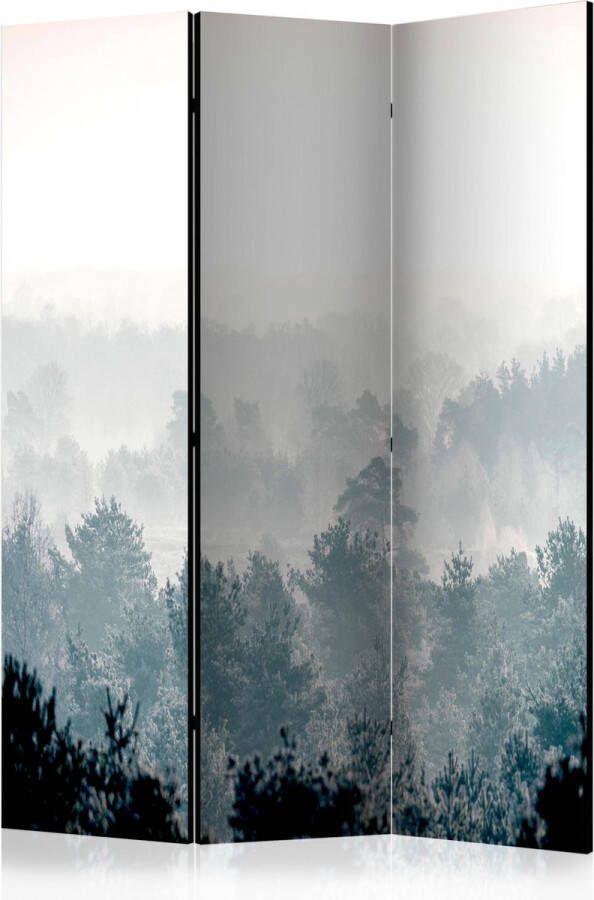 Artgeist Kamerscherm Scheidingswand Vouwscherm Winter Forest [Room Dividers] 135x172 Vouwscherm