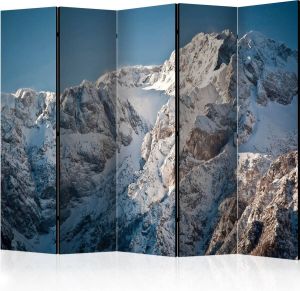 Artgeist Kamerscherm Scheidingswand Vouwscherm Winter in the Alps II [Room Dividers] 225x172 Vouwscherm