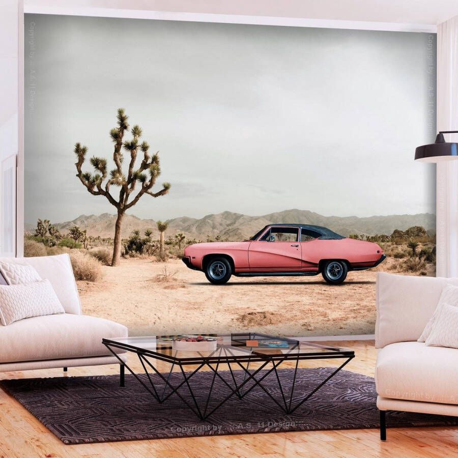 Artgeist Walljar Zelfklevend fotobehang Desert California 294 x 210 cm