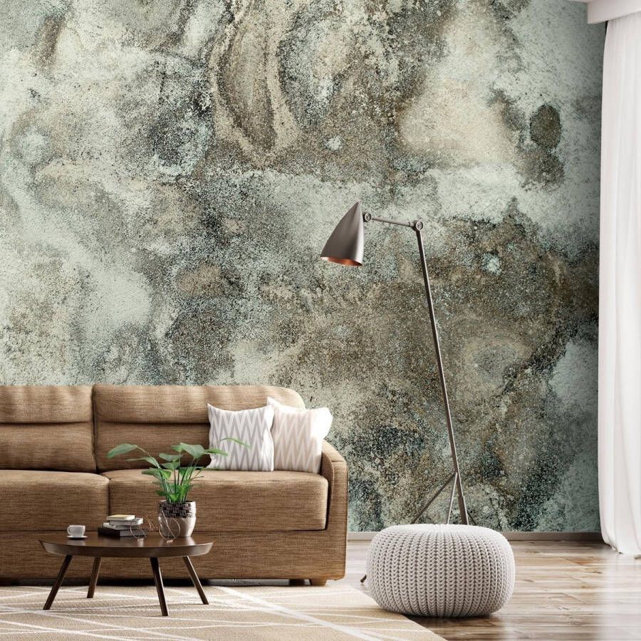 Artgeist Walljar Zelfklevend fotobehang Juicy Moss 245 x 175 cm