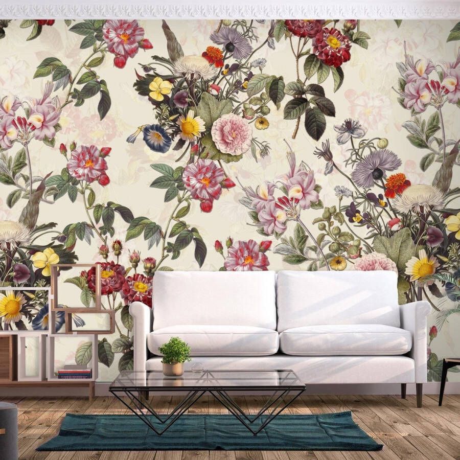 Artgeist Walljar Zelfklevend fotobehang Sunny Meadow 245 x 175 cm