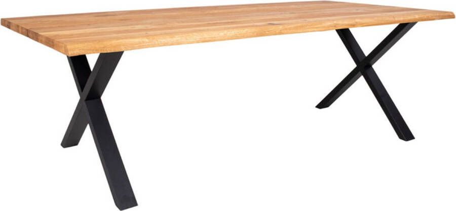 Artichok Fendi houten eettafel L240 x B95 x H75 cm Naturel