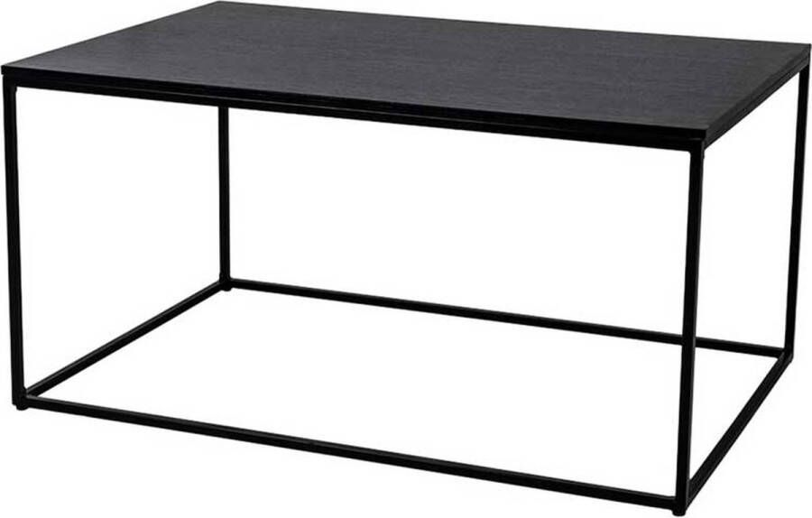 Artichok Karen Houten Salontafel 90 x 60 cm Zwart