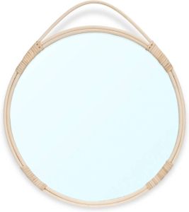 Artichok Lux ronde rattan spiegel 50 cm