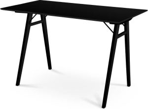 Artichok Rover houten bureau zwart houten onderstel 120 x 60 cm