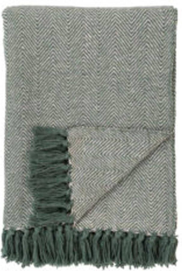 Artichok Sander plaid groen 160 x 130 cm