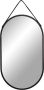 Artichok Sarah ovale wandspiegel zwart 35 x 60 cm - Thumbnail 2