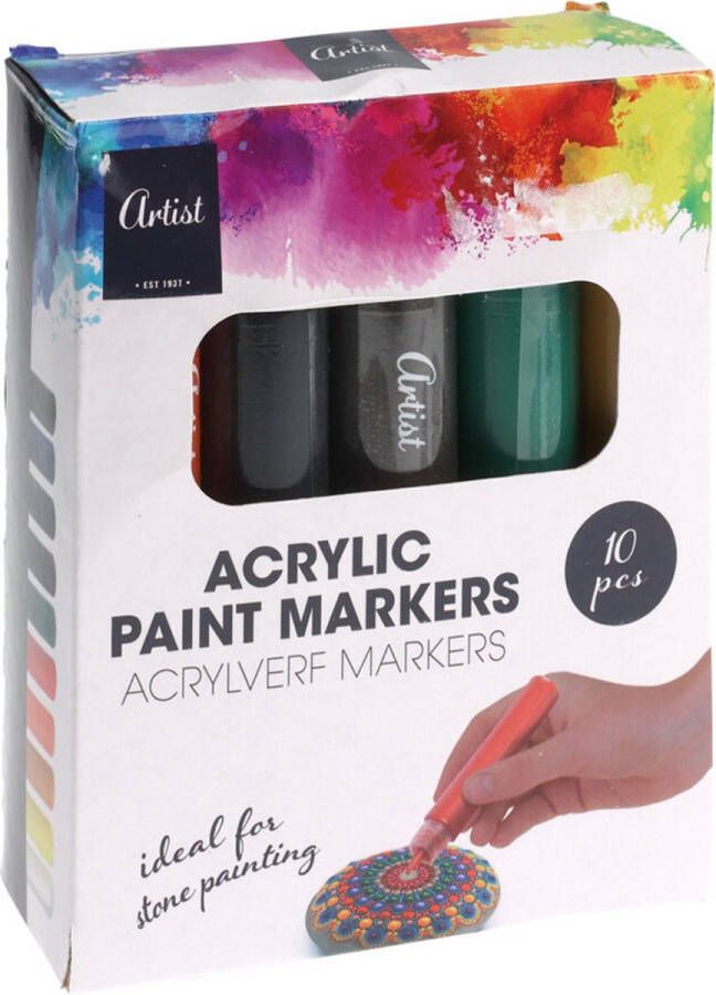 Artist Acrylic Paint Markers steenverf acrylverf