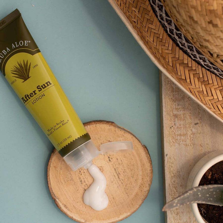 Aruba Aloe After Sun Skin Repair Lotion Herstellen pure Aloë Vera 124ml
