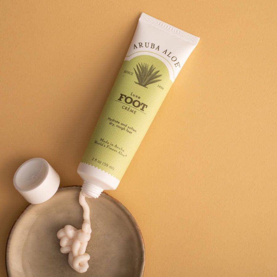 Aruba Aloe Voetencrème Voedend & verzachtend Mint geur Pure Aloë Vera 59ml